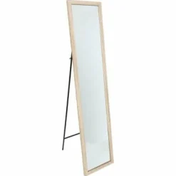 Lustro stojące 155cm light wood