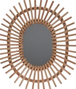 Lustro wiszące Lightwood naturalny