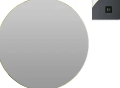 Lustro Zarina 75 cm złote okrągłe