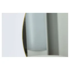 Lustro Zarina 75 cm złote okrągłe