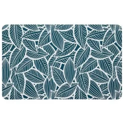 Mata diatomitowa 45x75 cm liście          jasnozielone