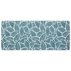 Mata diatomitowa 50x120 cm liście         jasnozielone