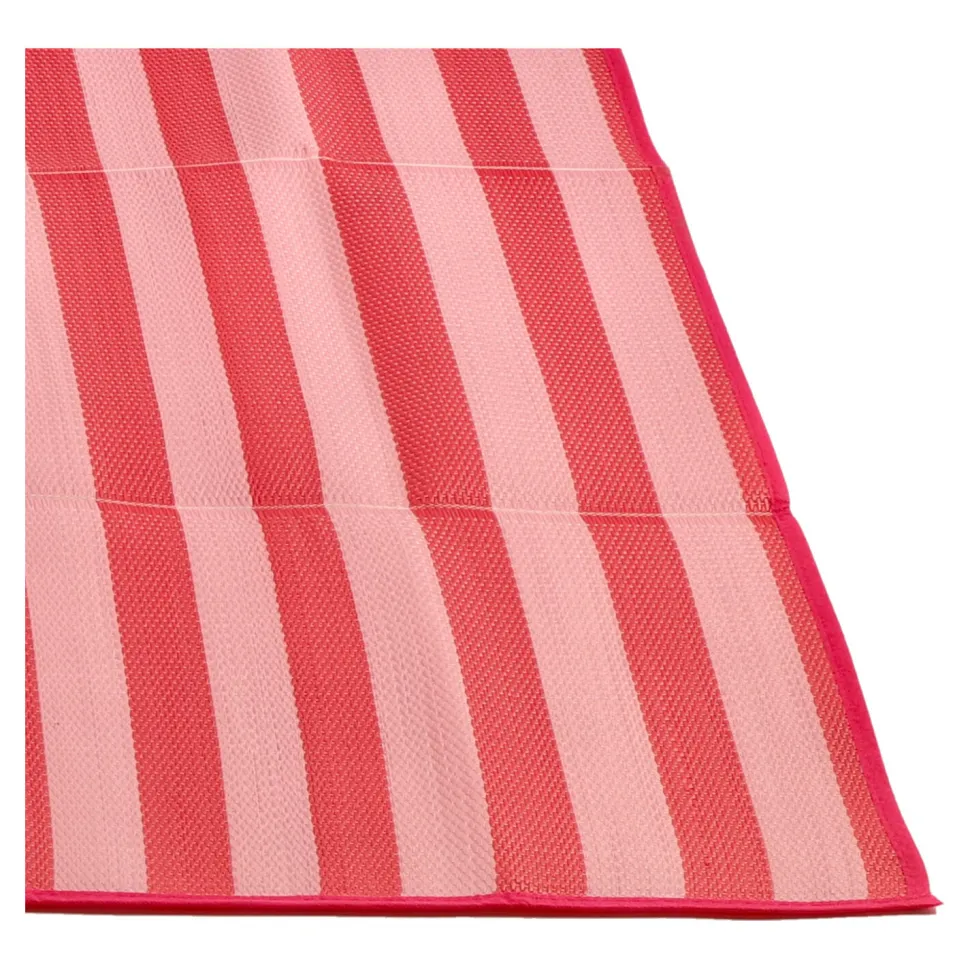 Mata plażowa 200x150cm czerwona