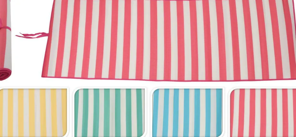 Mata plażowa 180x60cm zielona