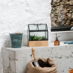 Mini szklarnia czarna
