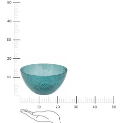 Miska Estiva 25,5 cm plastikowa           niebieska
