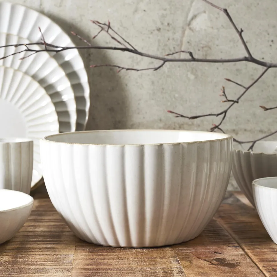 Miska Vlora 23,5cm beżowa