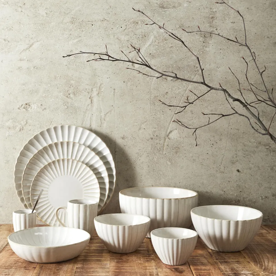 Miska Vlora 23,5cm beżowa