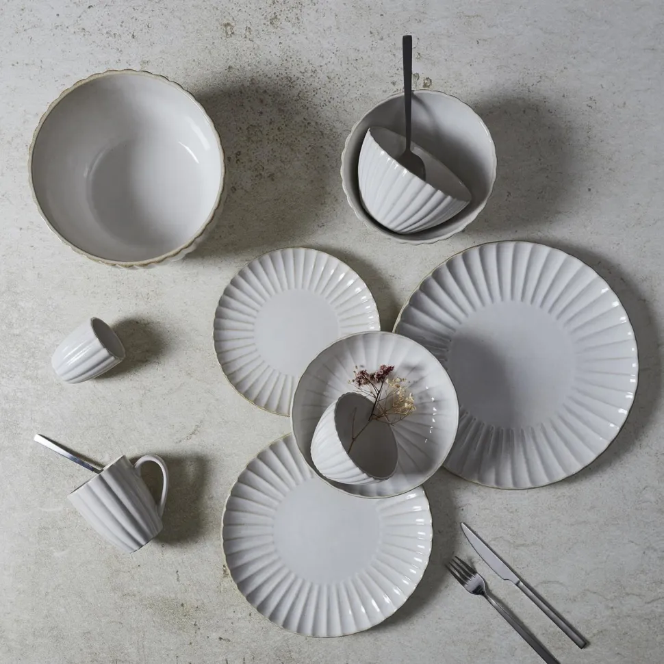 Miska Vlora 23,5cm beżowa