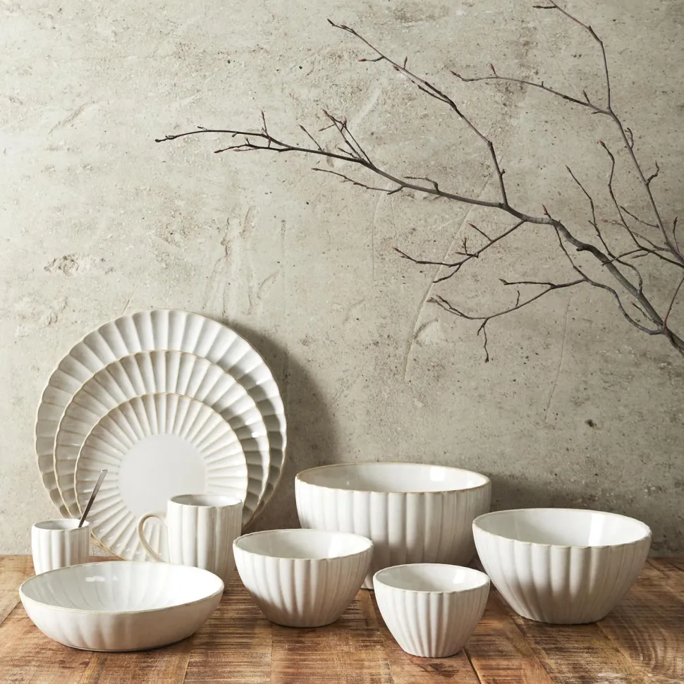 Miska Vlora 18,5cm beżowa