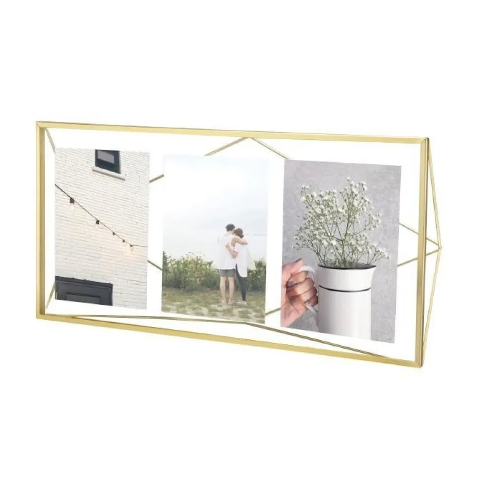 Multiramka, kolor złoty, PRISMA