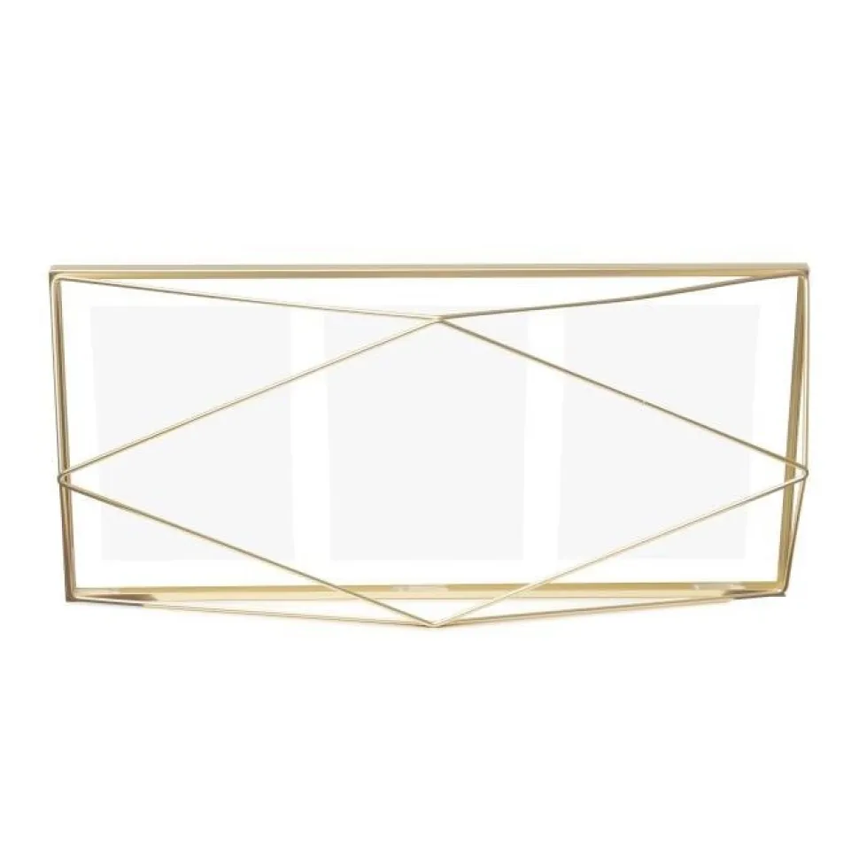 Multiramka, kolor złoty, PRISMA