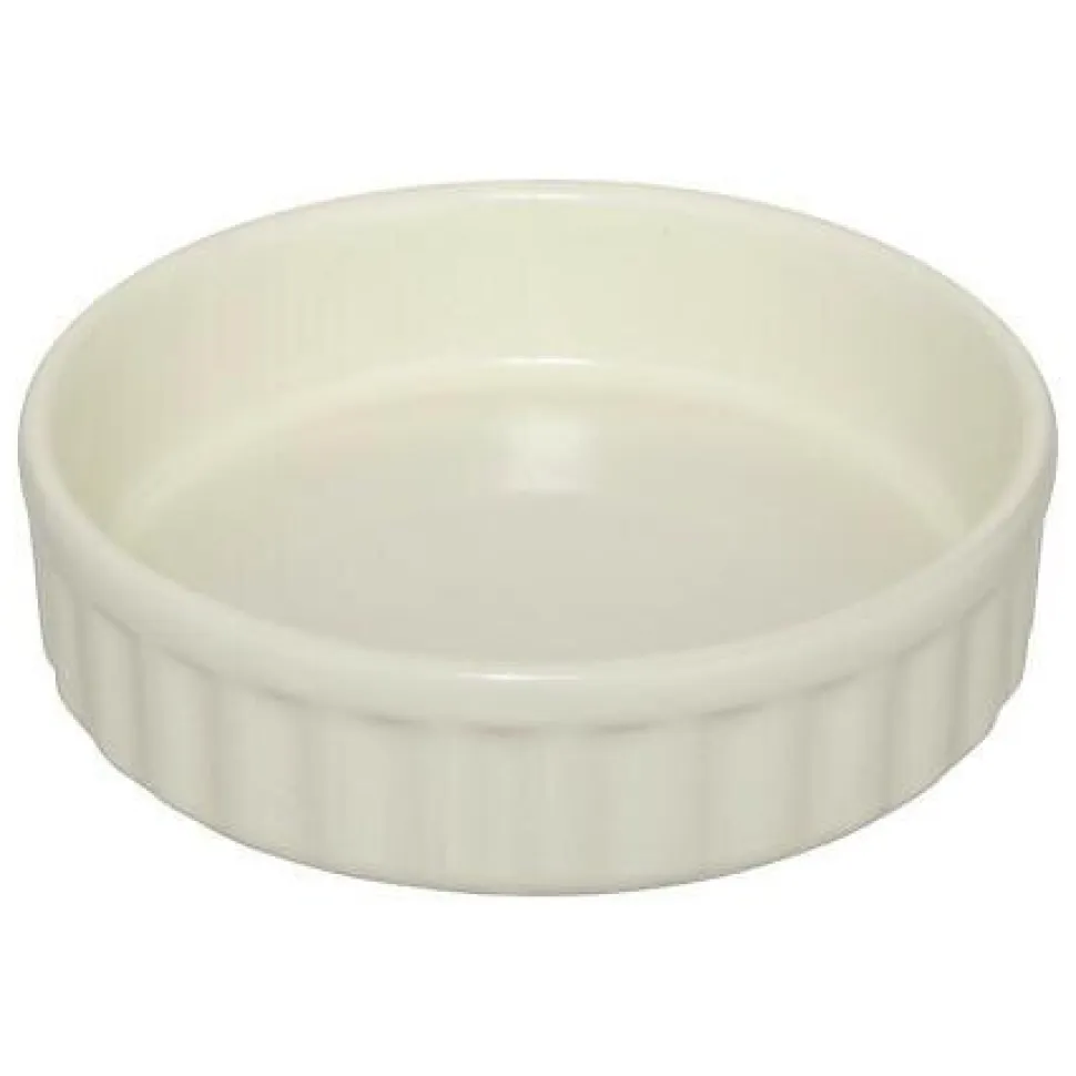 Naczynie do creme brulée 12 cm beżowe