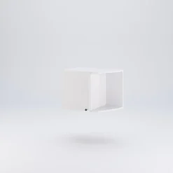 Nadstawka z półką Flory 1 drzwi biały połysk