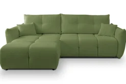 Narożnik Bode z funkcją spania lewy       zielony Sicuro 20