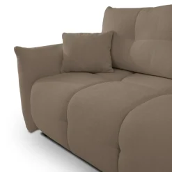 Narożnik Bode z funkcją spania prawy      brązowy Sicuro 45