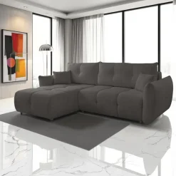 Narożnik Bode z funkcją spania lewy       antracyt Sicuro 80