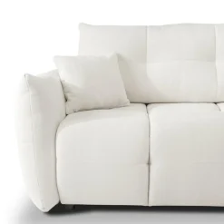 Narożnik Bode z funkcją spania prawy      biały Sicuro 60