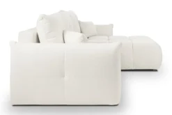 Narożnik Bode z funkcją spania prawy      biały Sicuro 60