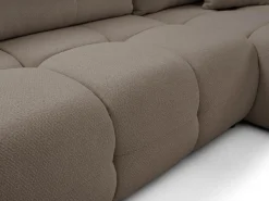 Narożnik Bode z funkcją spania prawy      brązowy Nordic moka