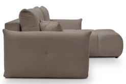 Narożnik Bode z funkcją spania prawy      brązowy Nordic moka