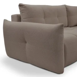 Narożnik Bode z funkcją spania prawy      brązowy Nordic moka