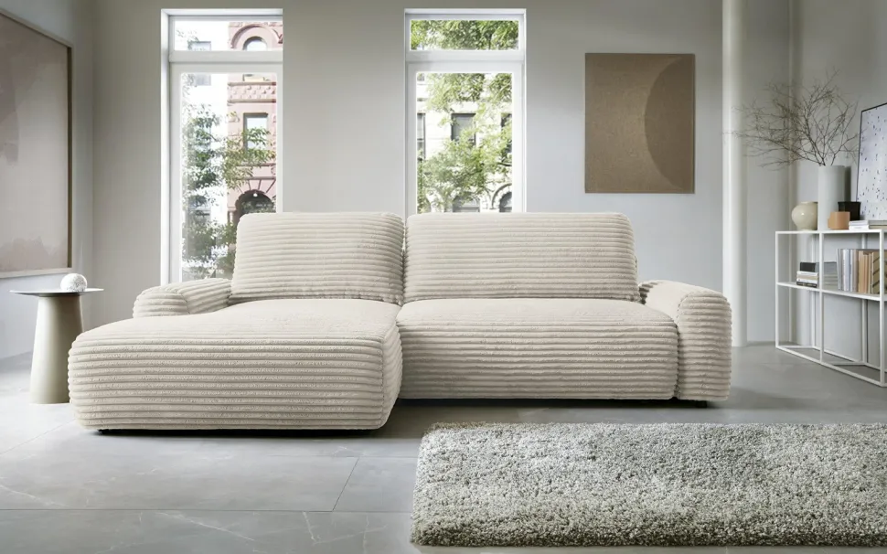 Narożnik Domle lewy beżowy Ambience 02