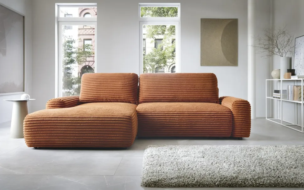 Narożnik Domle lewy terakotta Ambience 09