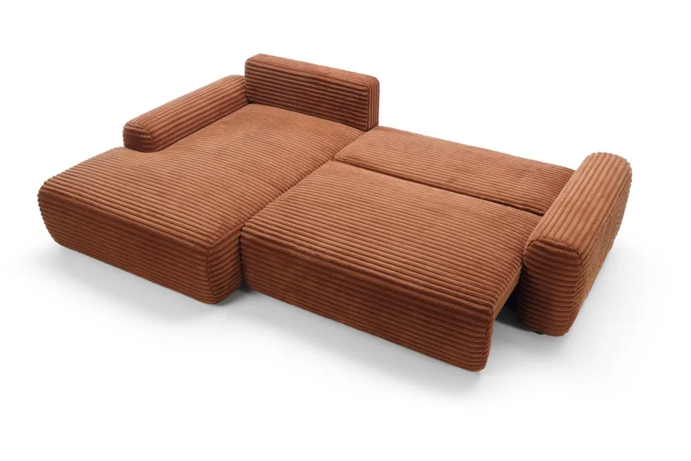 Narożnik Domle lewy terakotta Ambience 09