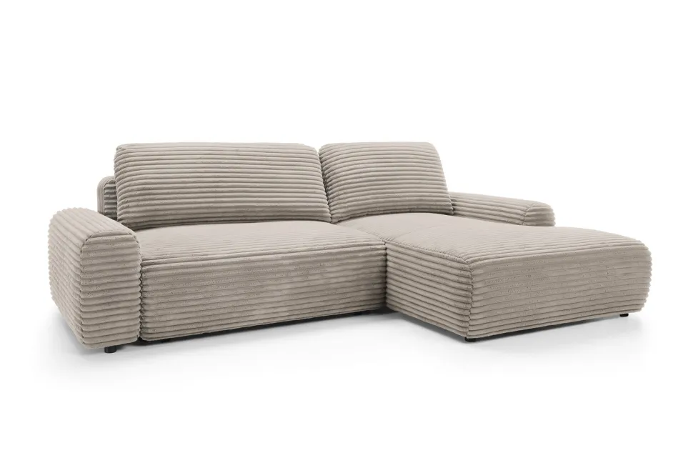 Narożnik Domle prawy beżowy ciemny Ambience 04