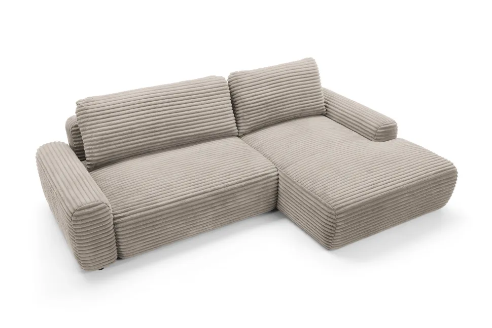 Narożnik Domle prawy beżowy ciemny Ambience 04