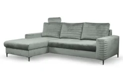 Narożnik Hald z funkcją spania lewy szary Velluto 16