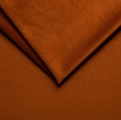 Narożnik Hald z funkcją spania prawy      terrakota Velluto 33