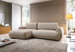 Narożnik Ljung lewy beżowy ciemny Puente  16