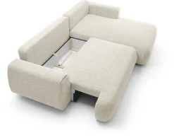 Narożnik Ljung prawy beżowy jasny Puente 03