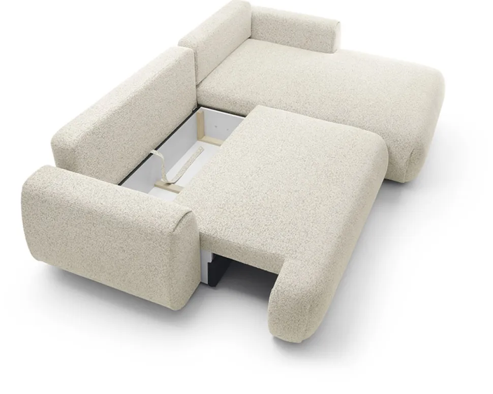 Narożnik Ljung prawy beżowy jasny Puente 03