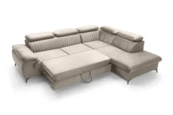 Narożnik Lund L prawy beżowy Monolith 04