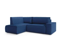 Narożnik Molde L lewy sztruks granatowy   Poso 5