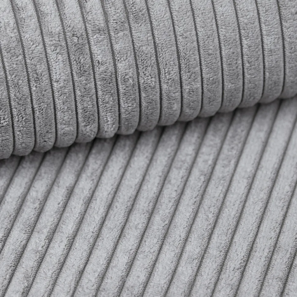 Narożnik Molde L lewy sztruks szary Poso 55