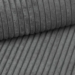 Narożnik Molde L lewy sztruks szary ciemny Poso 60