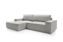 Narożnik Molde M lewy szary jasny Poso    55