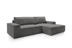 Narożnik Molde M prawy szary ciemny Poso  60