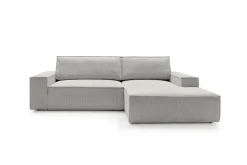 Narożnik Molde M prawy szary jasny Poso   55