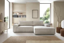 Narożnik Molde M prawy szary jasny Poso   55