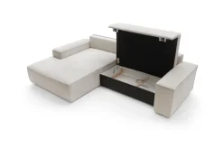 Narożnik Molde M prawy szary jasny Poso   55