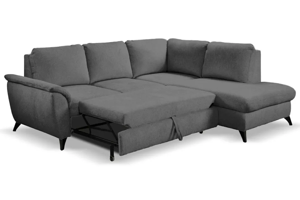 Narożnik Nevada z funkcją spania prawy szary Spot 03 GR2