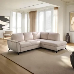 Narożnik Nevada z funkcją spania lewy     j.szary Retro Bliss 80 GR2