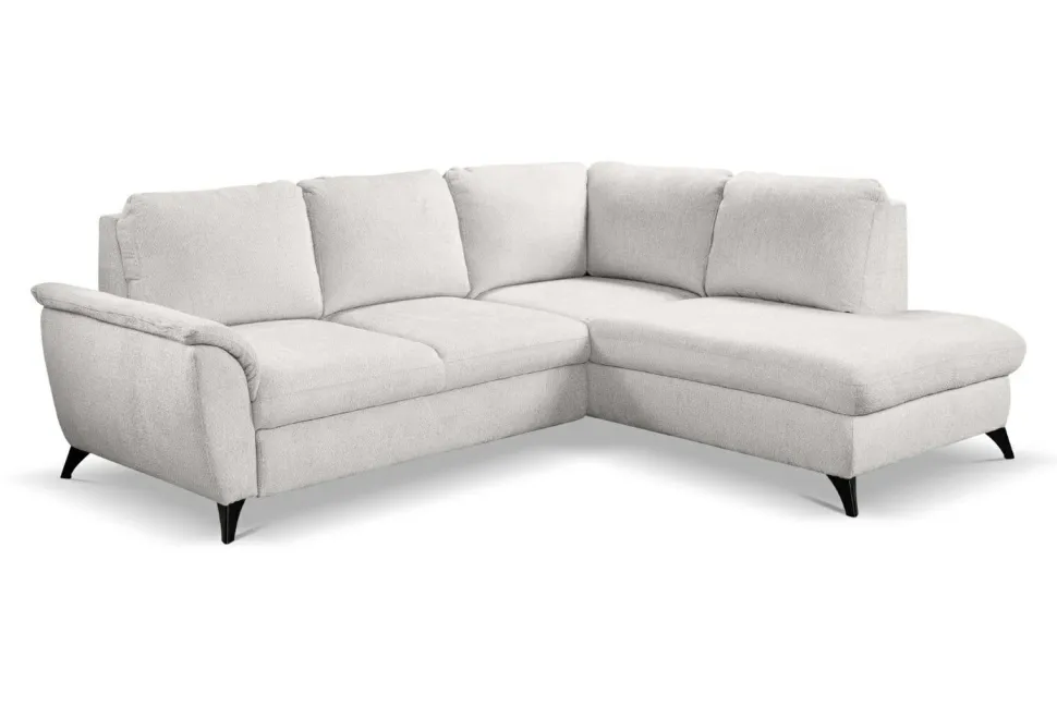 Narożnik Nevada z funkcją spania prawy j.szary Retro Bliss 80 GR2