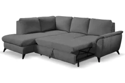 Narożnik Nevada z funkcją spania lewy szary Spot 03 GR2