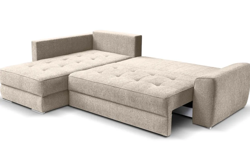 Narożnik Rabis z funkcją spania beżowy Argon 03 GR1